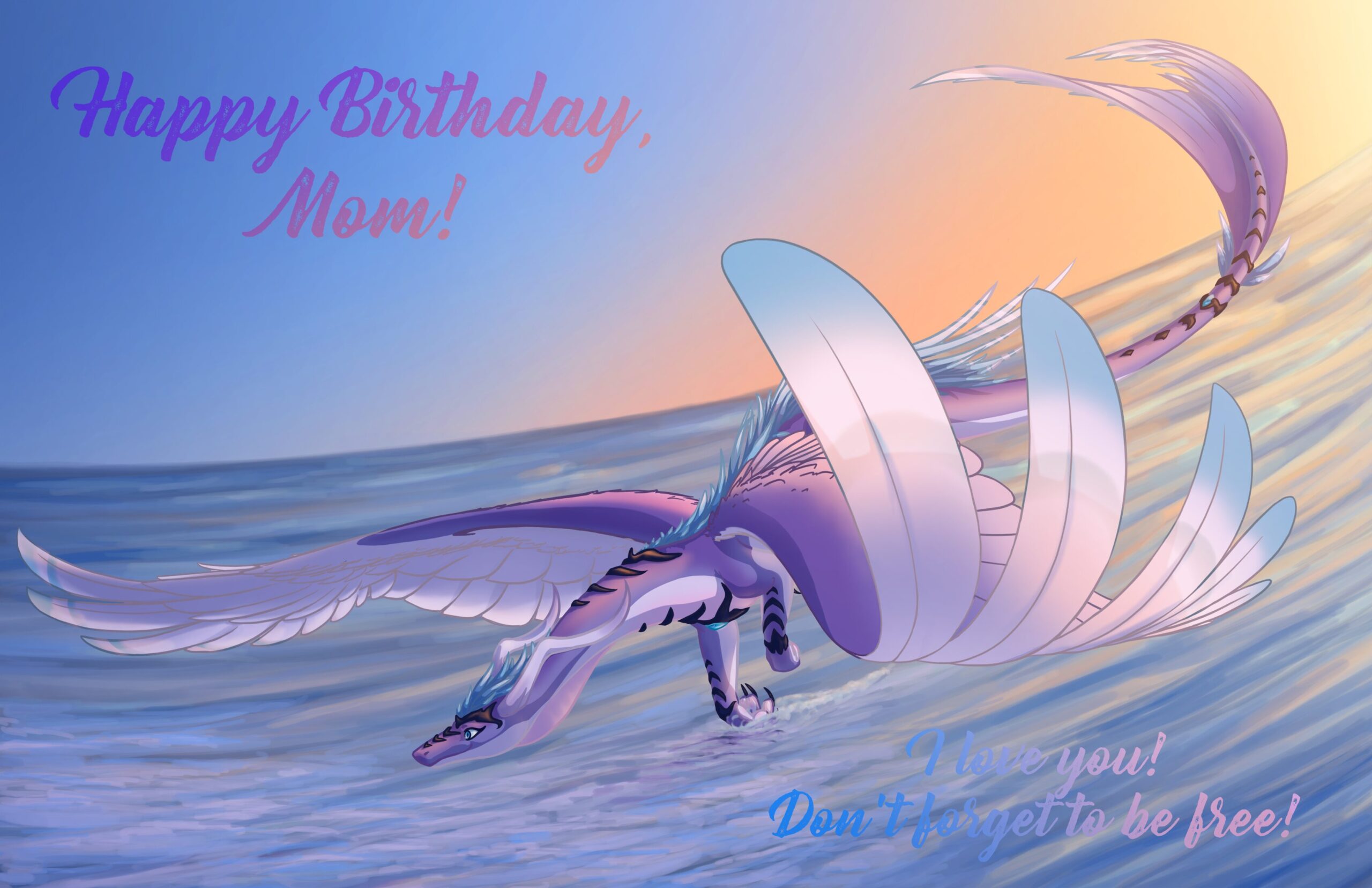 19 Birthday Mom Be Free